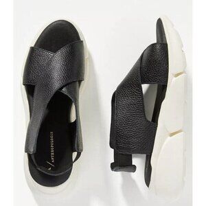 Daily Practice by Anthropologie Fisherman Sandals Size 36 US 6 $148 Black White